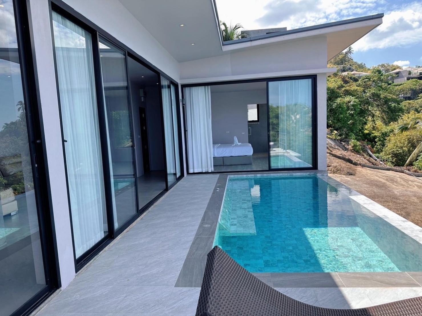 Scenery Samui Villa หาดเฉวง ภายนอก รูปภาพ