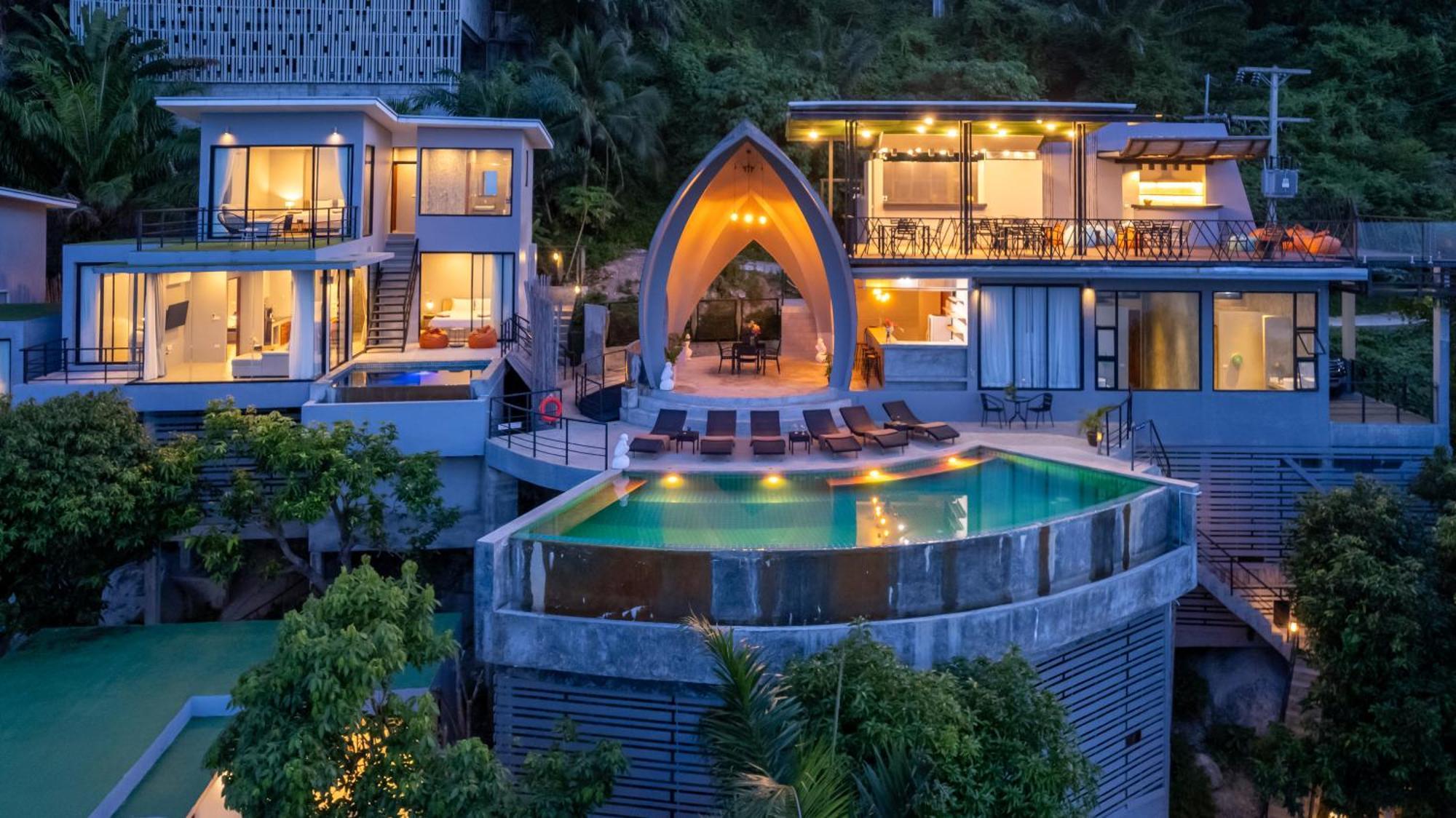 Scenery Samui Villa หาดเฉวง ภายนอก รูปภาพ